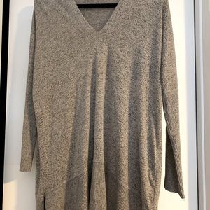 Warm v-neck